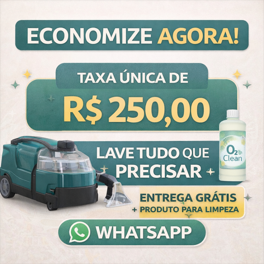 Aluguel de Extratora Copacabana R$250 – Limpeza de Sofá Barato WhatsApp (21) 96630-4504
